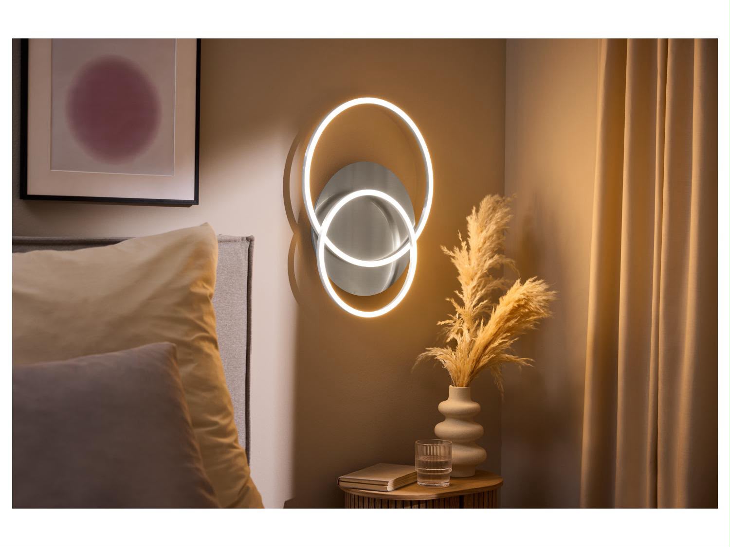 Livarno® led wall/ceiling light 23.5w, 2800 lm, 52*40*7 cm