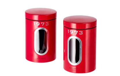 Silvercrest® Set of 2 Storage Containers Retro 1973