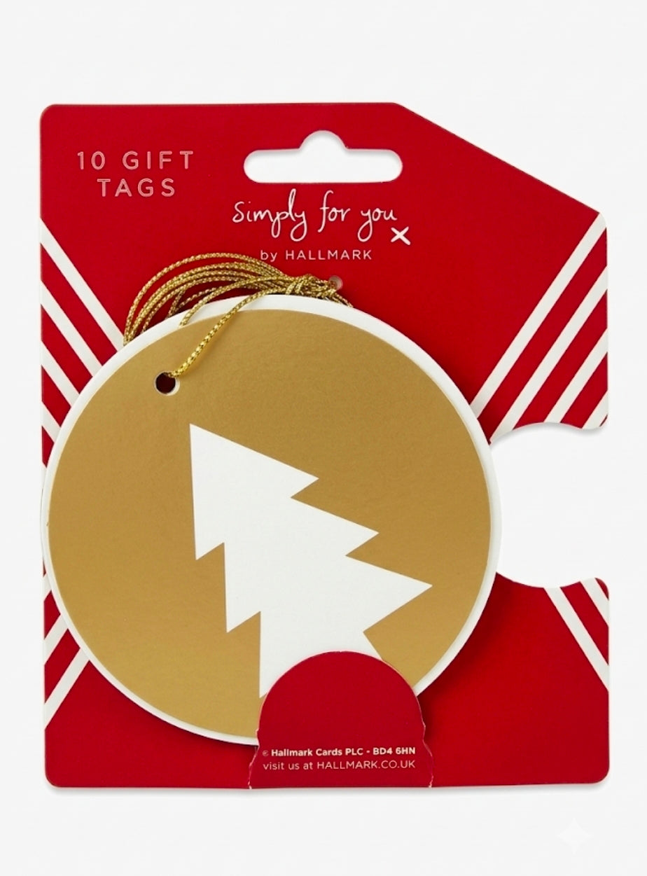 10 gift tags for Christmas