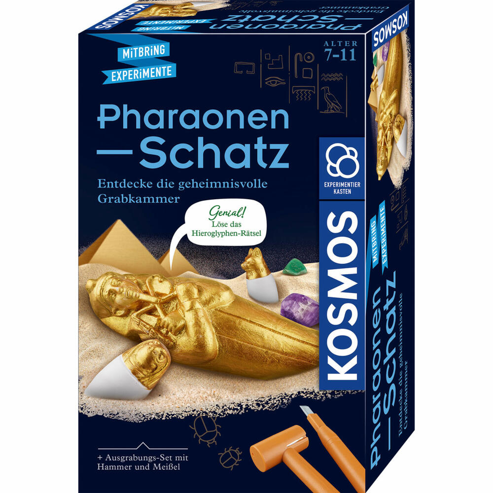 Bring Along Experiments Pharaoh Treasure Experiment Kit Excavation