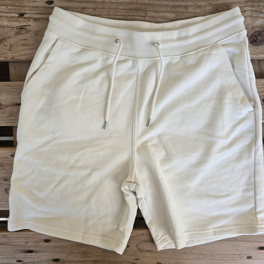 Unisex Oversized Basic shorts (Beige)