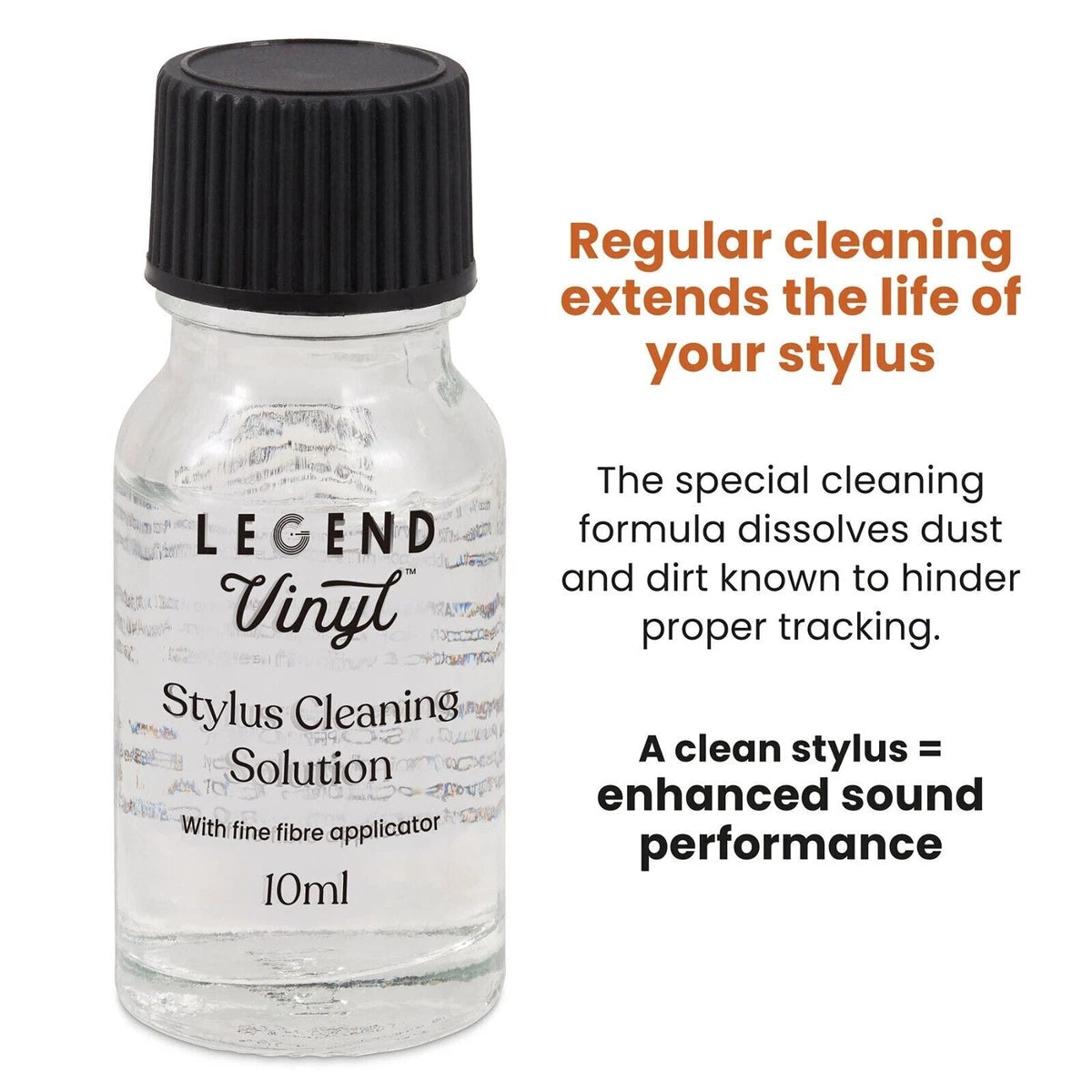 Lengend vinyl complete care stylus cleaning kit for improved audio quality