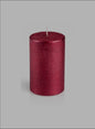 Decorative pearl cylinder candle, 10 cm, 6.8 cm, burning time approx. 36 h