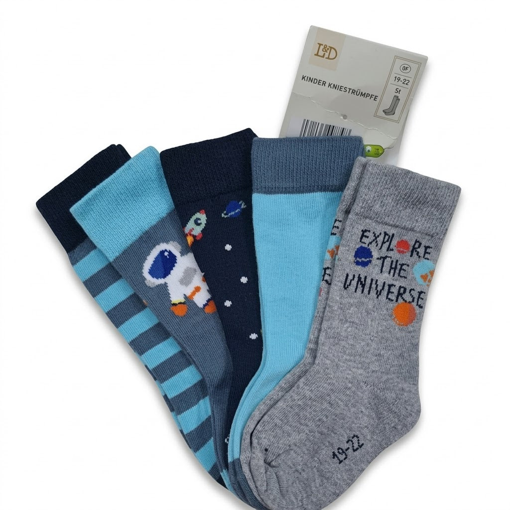 L&D | kids socks set of 5 pairs