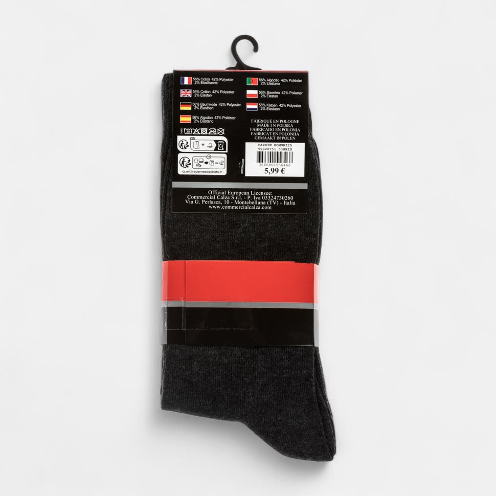 Pierre cardin men socks set of 3 (Grey)