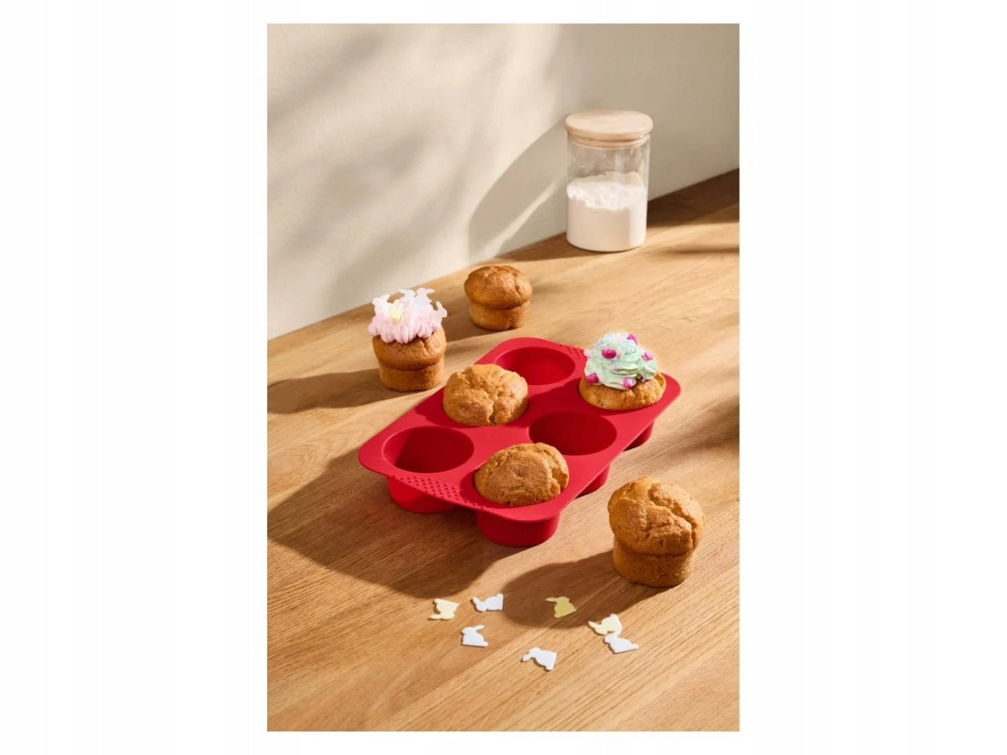 SilverCrest® Silicone Muffin tray