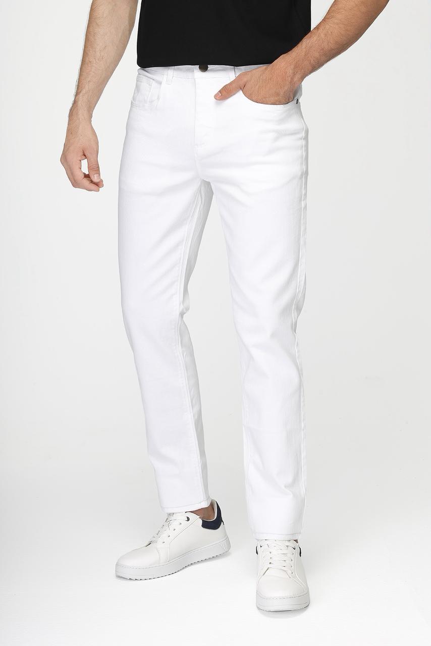 LIVERGY® Men's jeans "Slim Fit", White
