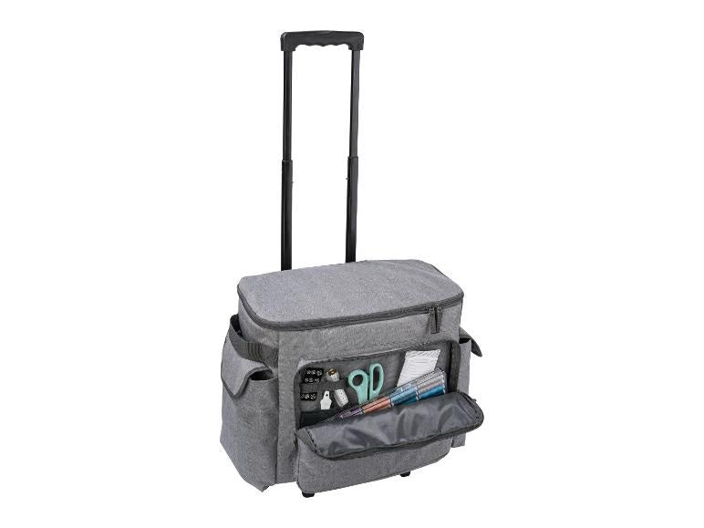 Sewing machine storage bag/trolley, grey TOPMOVE®