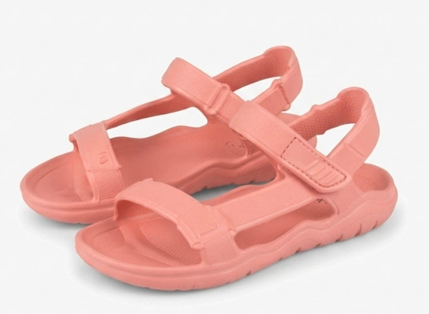 Kids' Cushioned Strap Sandals in pink – Adjustable Comfort for Summer and Casual Wear