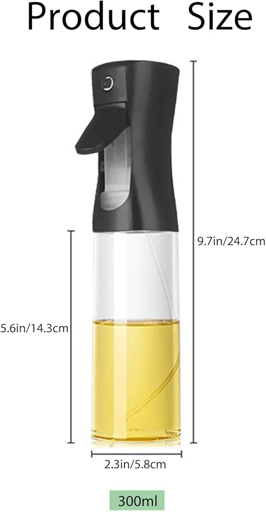 Spray bottle edible oil bottle
