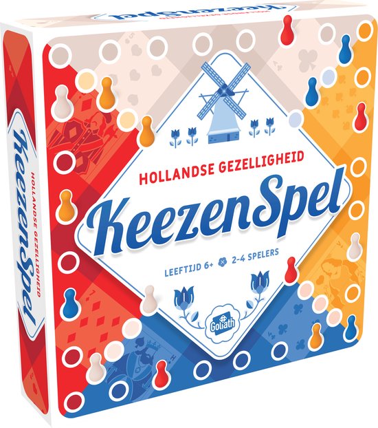 Goliath Keezen Game - Board Game - 2 to 4 players - Dutch