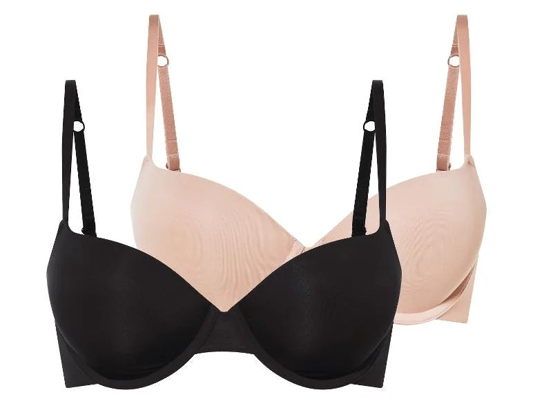 Set of 2 women's push-up bras