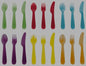 Livarnohome |Reusable Plastic Cutlery Set – 18-Piece BPA-Free Assorted Colors