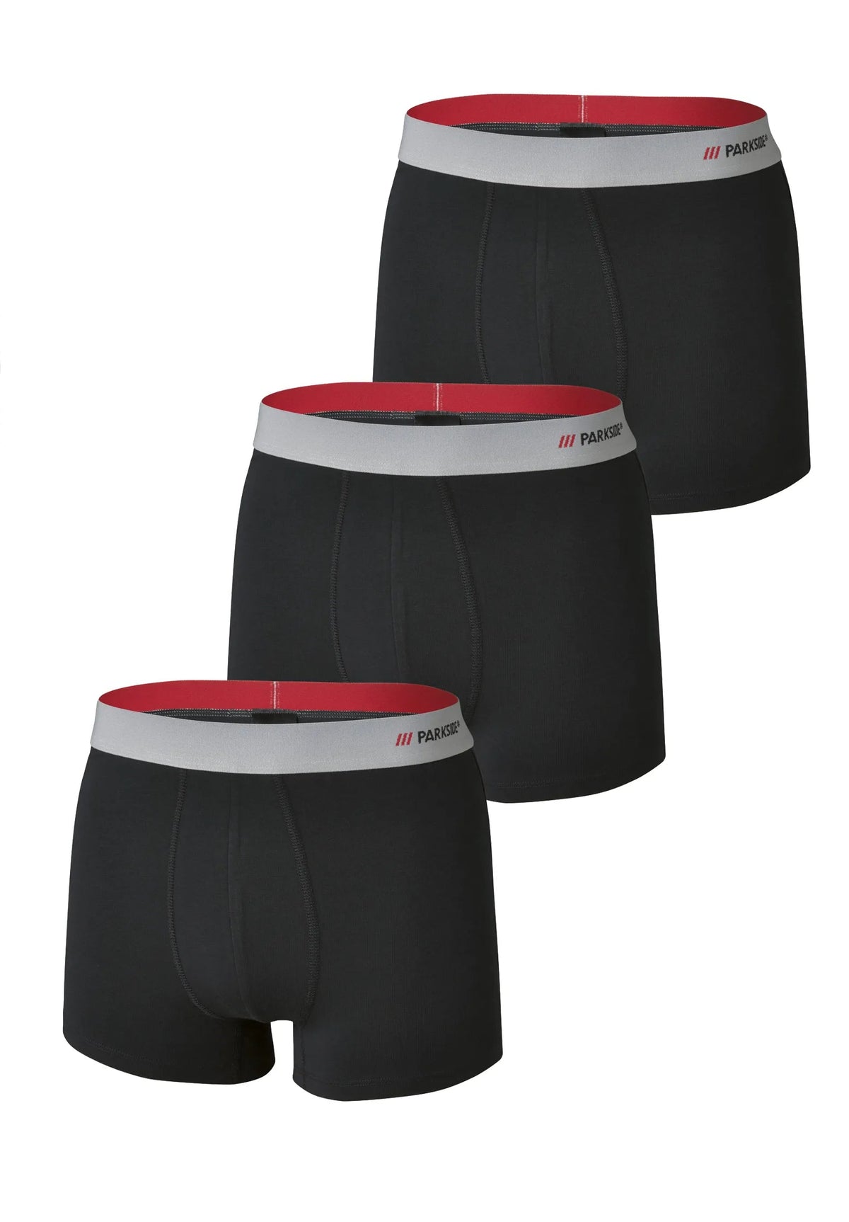 Parkside men's boxers 3 pack (Black)