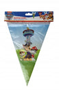 Nickelodeon® Patrol Paw Garland Banner 19 x 28 cm 4-5 m 10 double-sided pennants