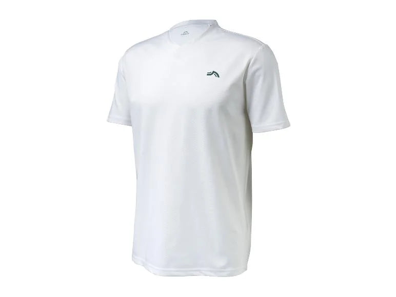 Crivit men's shorts sleeve sports top (white)