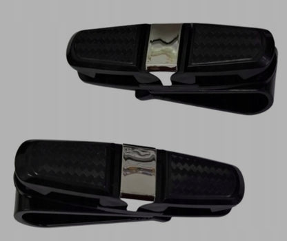 Ultimate speed | Universal clip-on car glasses holder, 2 pieces