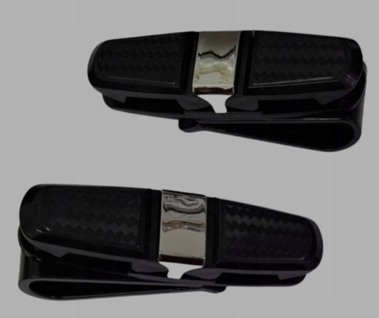 Ultimate speed | Universal clip-on car glasses holder, 2 pieces