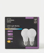 LIVARNO home E27 LED Light Bulbs - Neutral White (4000K), 2 Pack