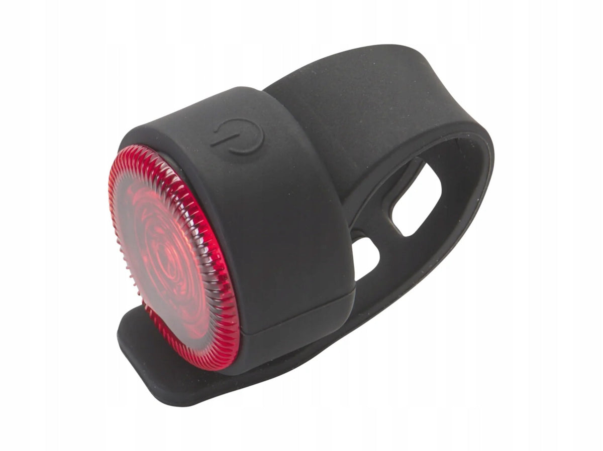 Crivit silicone LED bike lights (white & red) – 2-piece set