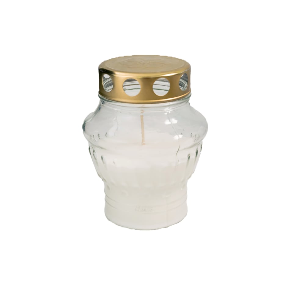 White Grave candle