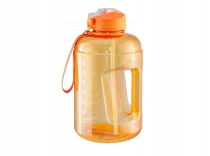 CRIVIT® 2L water bottle with straw and measuring cup, orange