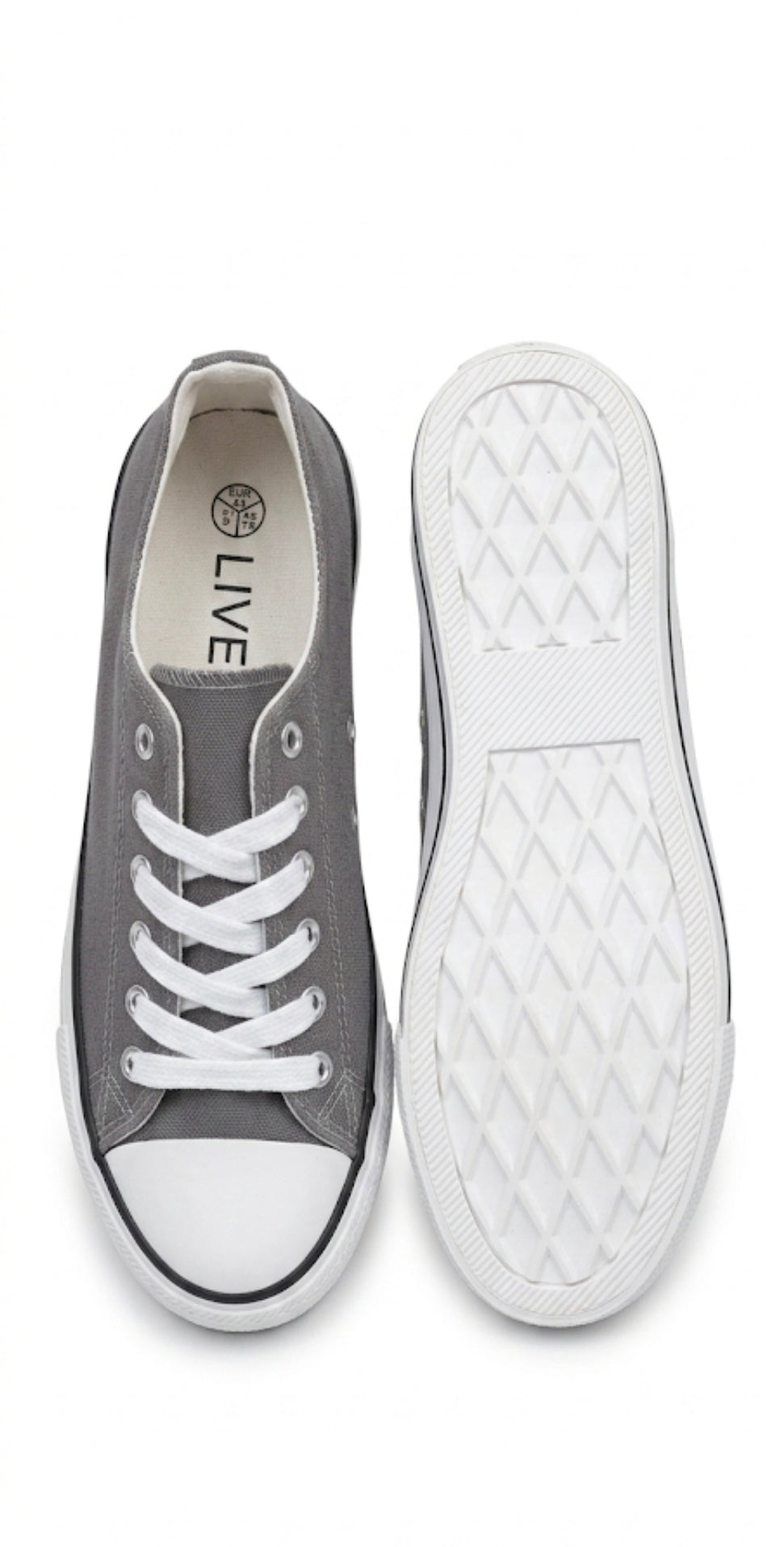 Livergy Classic Casual Canvas Sneakers – Comfortable Everyday Footwear