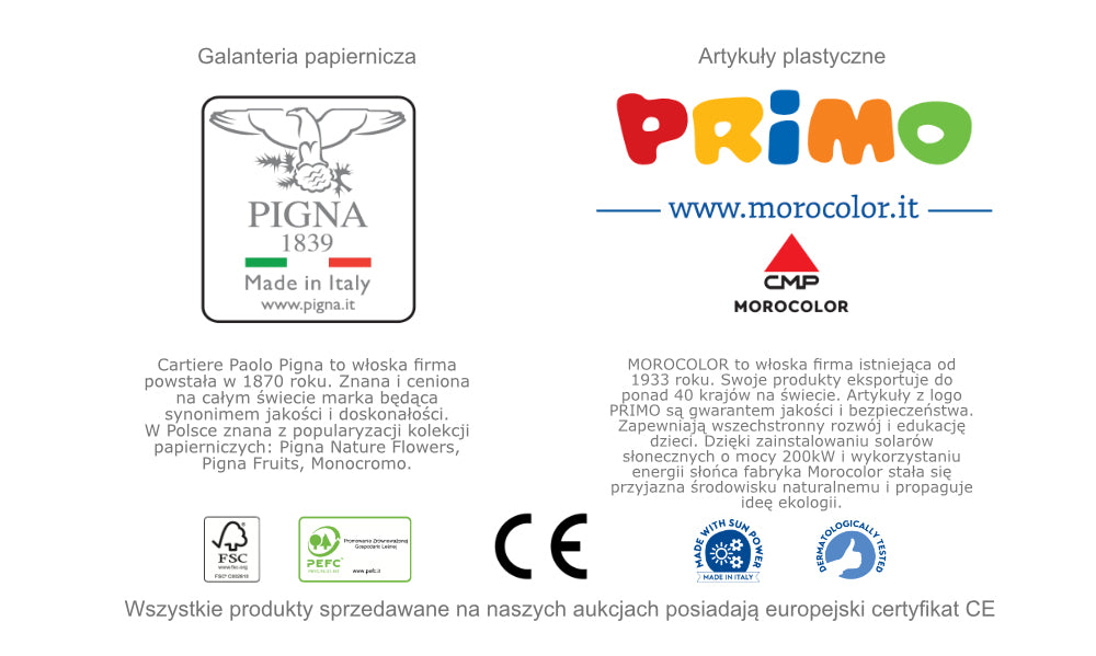 PRIMO FLATBED PENS 6 COLORS