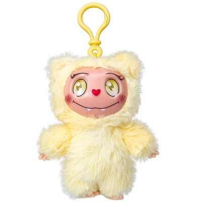 Luv-a-boos Fluffly labubu keychains