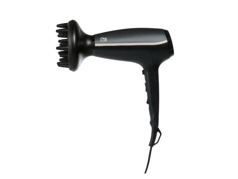 Cien beauty ionic hair dryer, with cool shot function, 2 speed settings, 3 heat settings