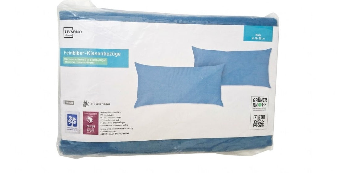 Livarno home Fine flannel pillowcases