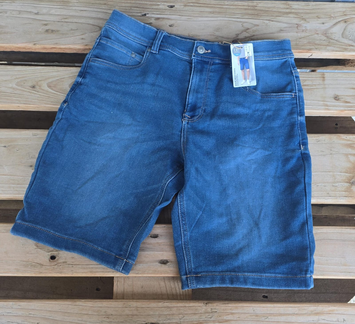 UP2Fashion Men’s Sweat-Denim Shorts