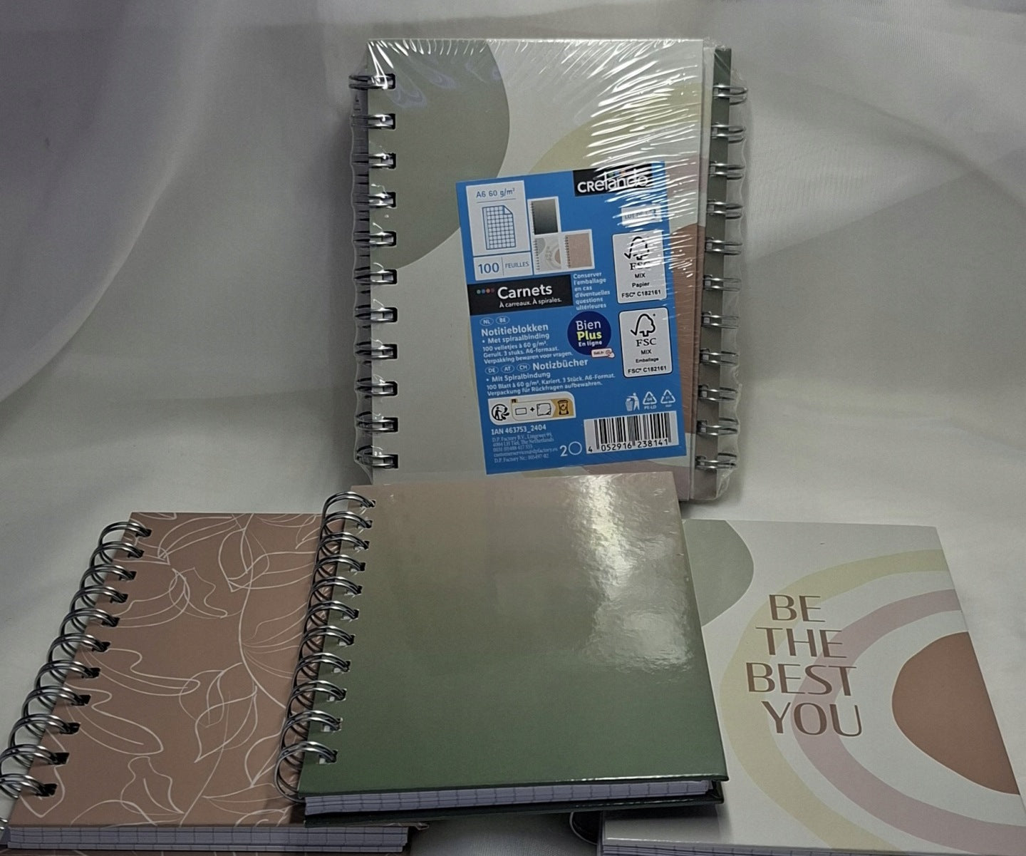 Notebook A6 (Set of 3)
