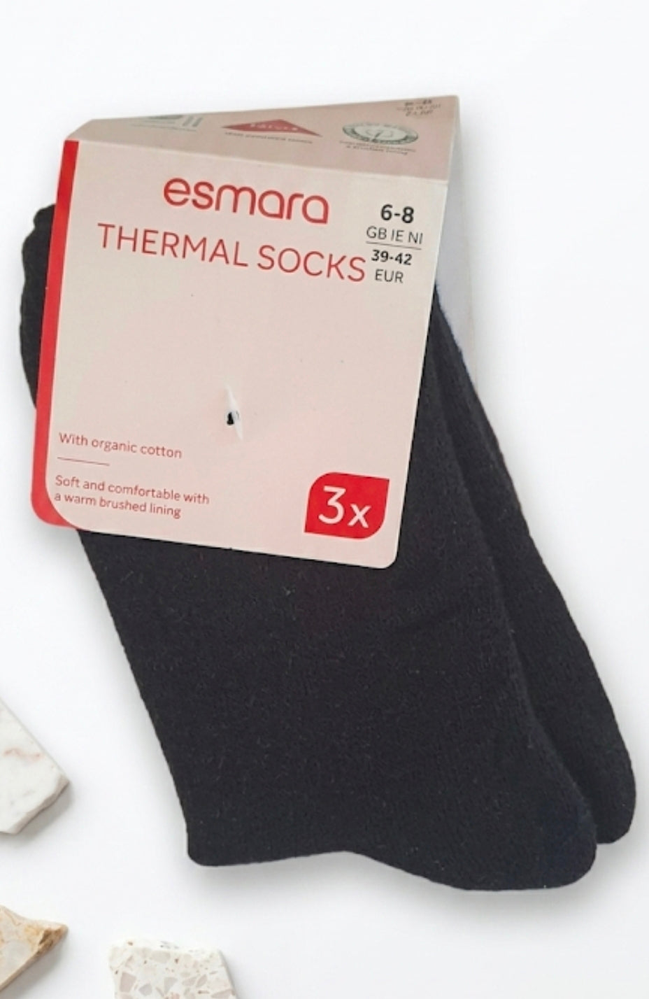 Esmara thermal socks 3 pairs
