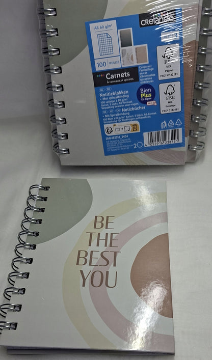 Notebook A6 (Set of 3)