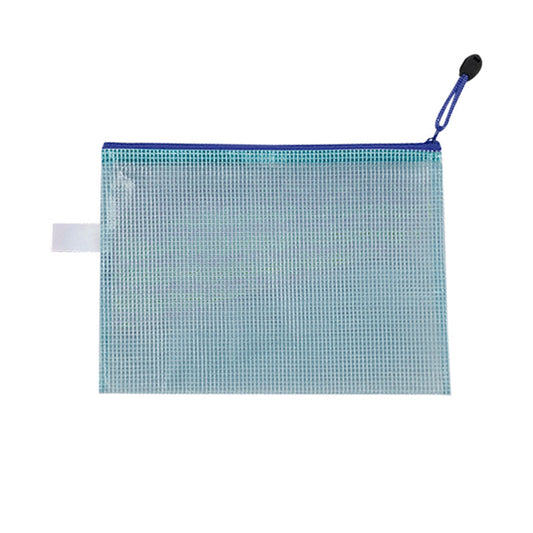 Mesh zipper pouch organizer set of 2