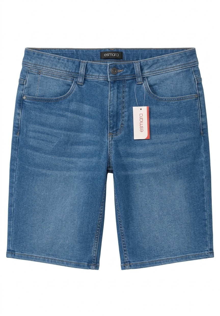 Esmara men jersey denim shorts (Casual Fit )