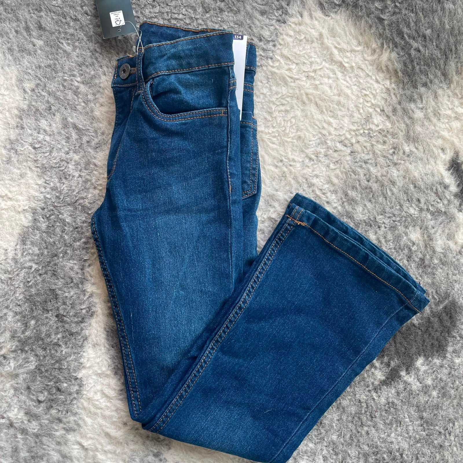 HIP&HOPPS Girls Flare Fit Jeans