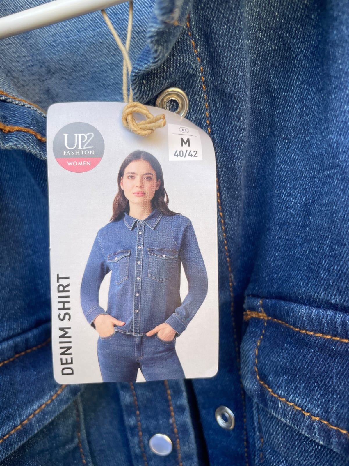 UP2Fashion Women’s Denim Shirt