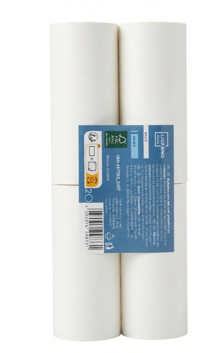 LIVARNO home Lint Roller Refills (4-Pack)