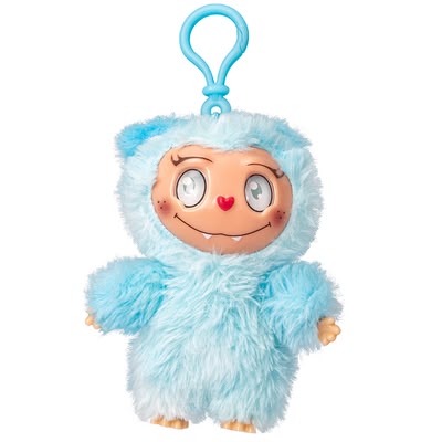 Luv-a-boos Fluffly labubu keychains
