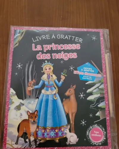 Scratch-off book: The Snow Princess