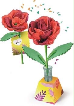 Clementoni IDEA Rose Flower Create your own flower