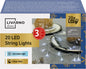 LIVARNO Home 20-LED Fairy Lights with 6-Hour Timer – Battery Operated Decorative Lighting