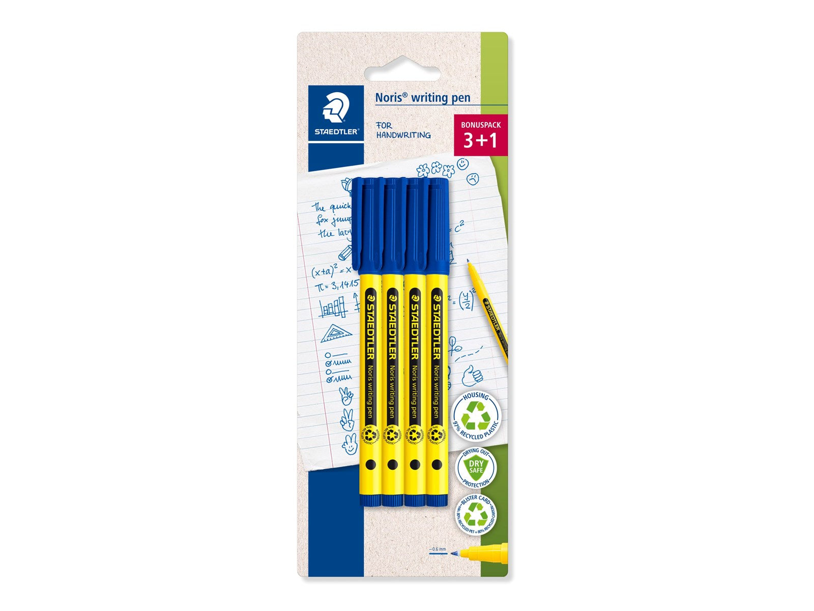 Staedtler FINELINER NORIS WRITING 4/BK
