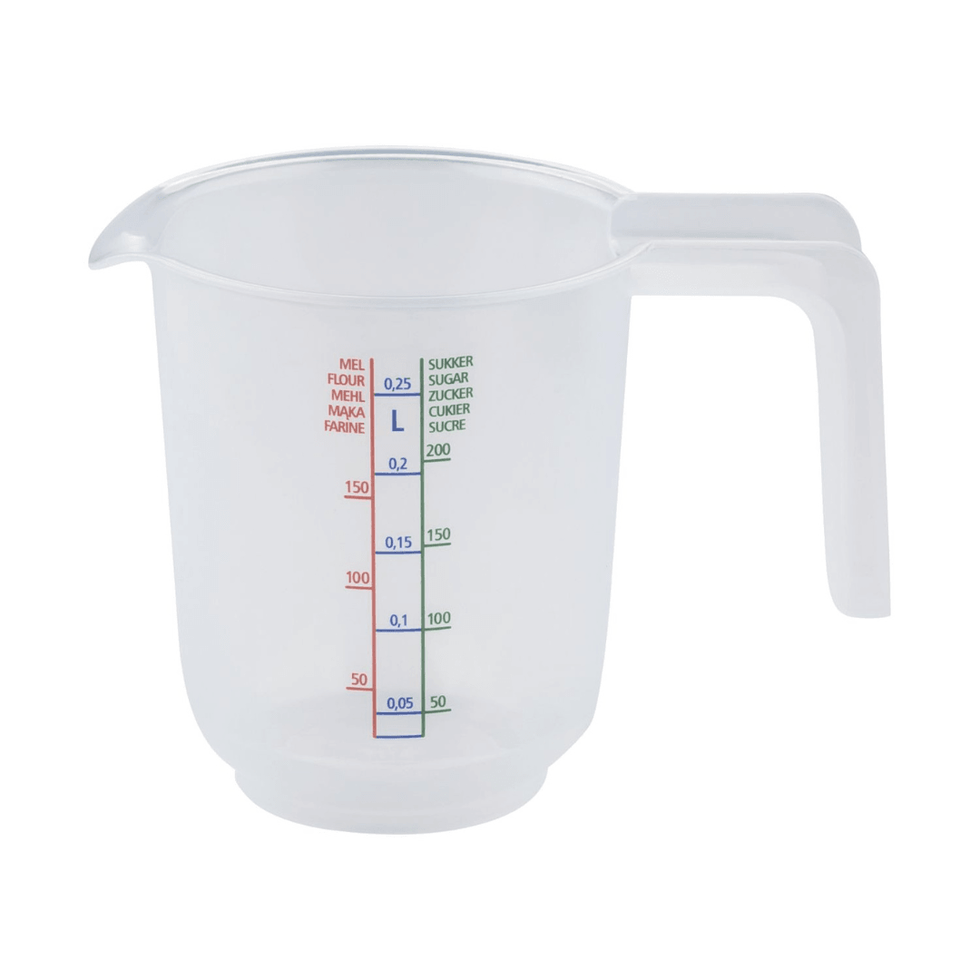 مجموعة من 3 أكواب قياس خالية من مادة BPA