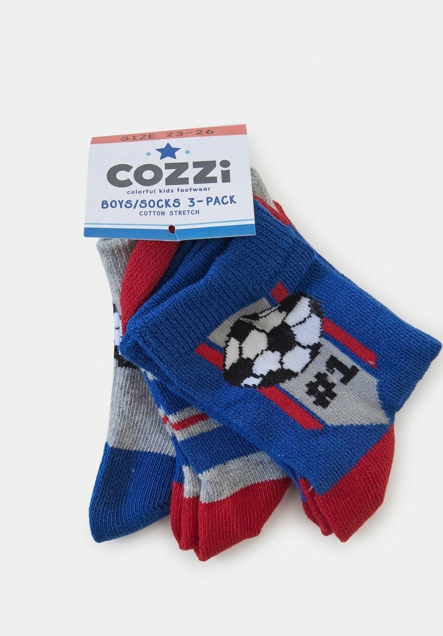 Cozzi| boys socks (3-pack)
