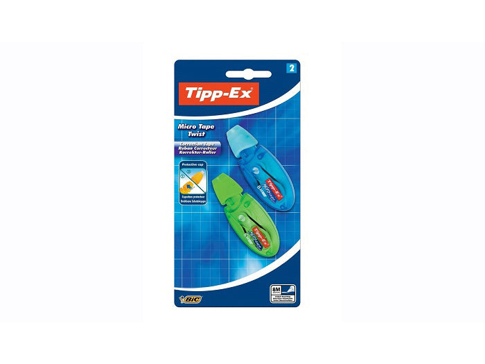 Tipp-Ex® Twist Micro Tape Correction Rolls 5mm x 8m, 2 rolls
