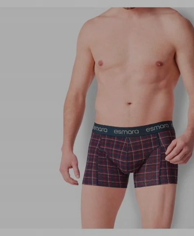 Esmara men's boxers set of 3 (red/navy)