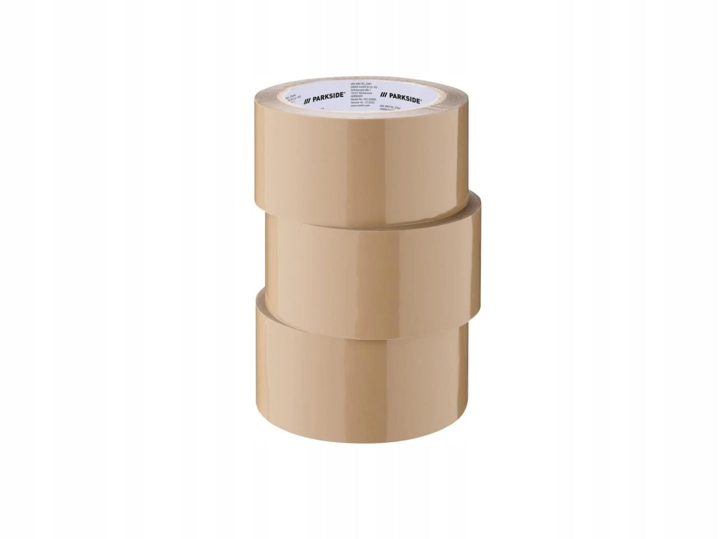 Parkside® Packing tape set of 3 66m × 50mm